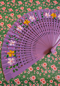 Hand painted fans