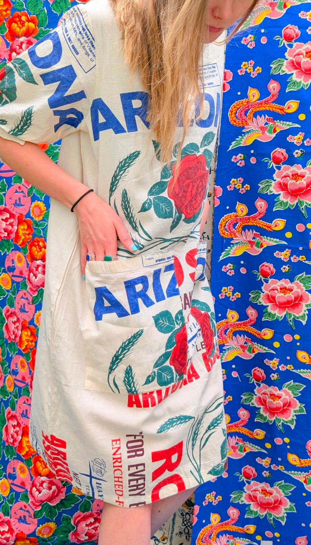 Punchy packaging dress