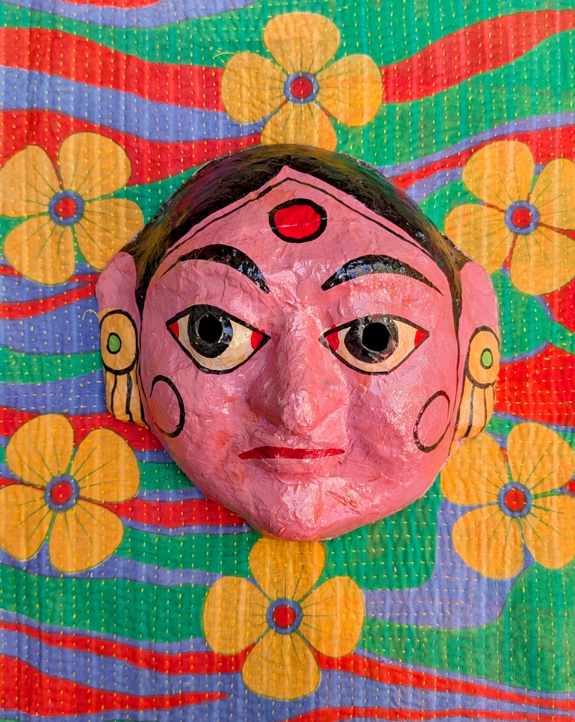 Indian paper mache masks