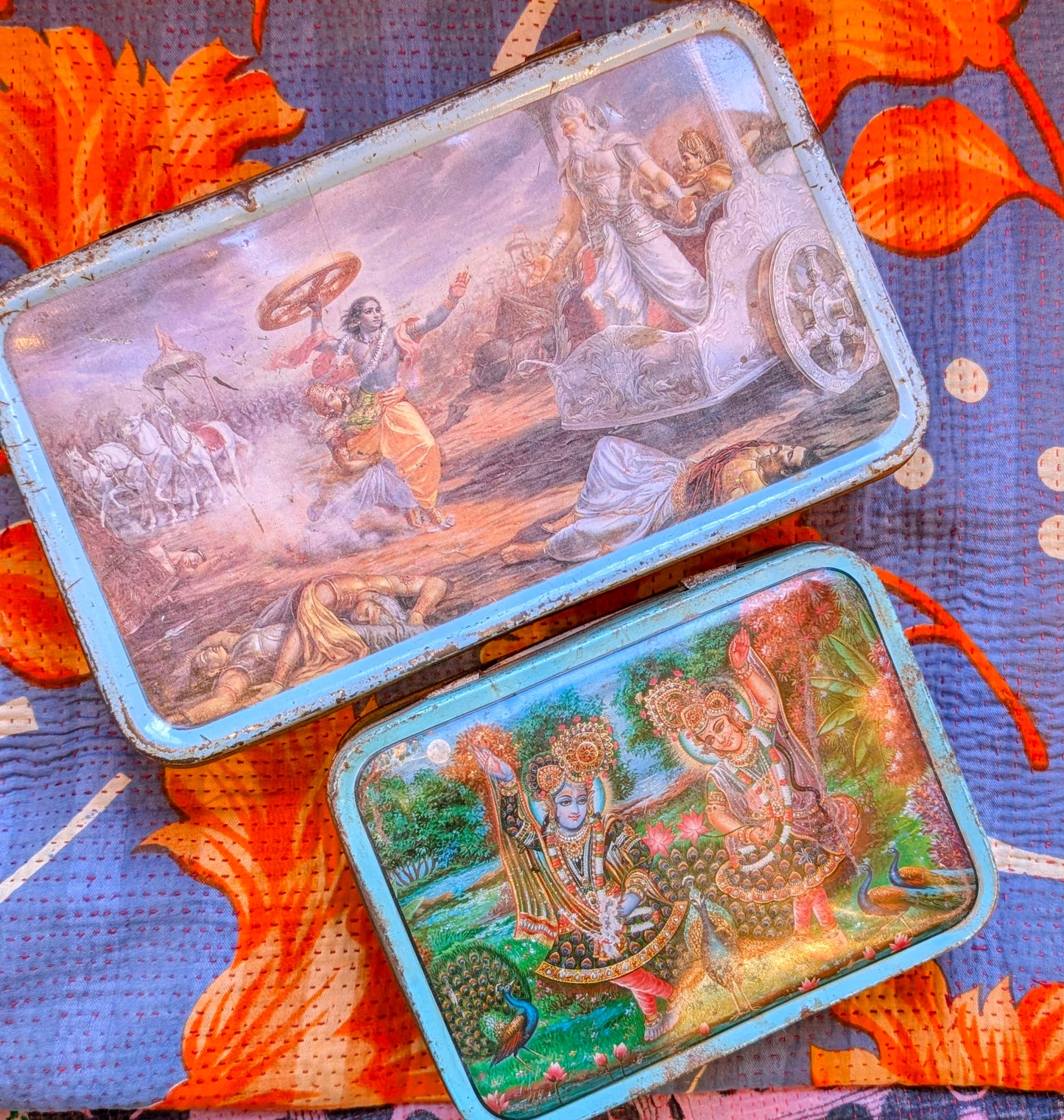 Beautiful tins!
