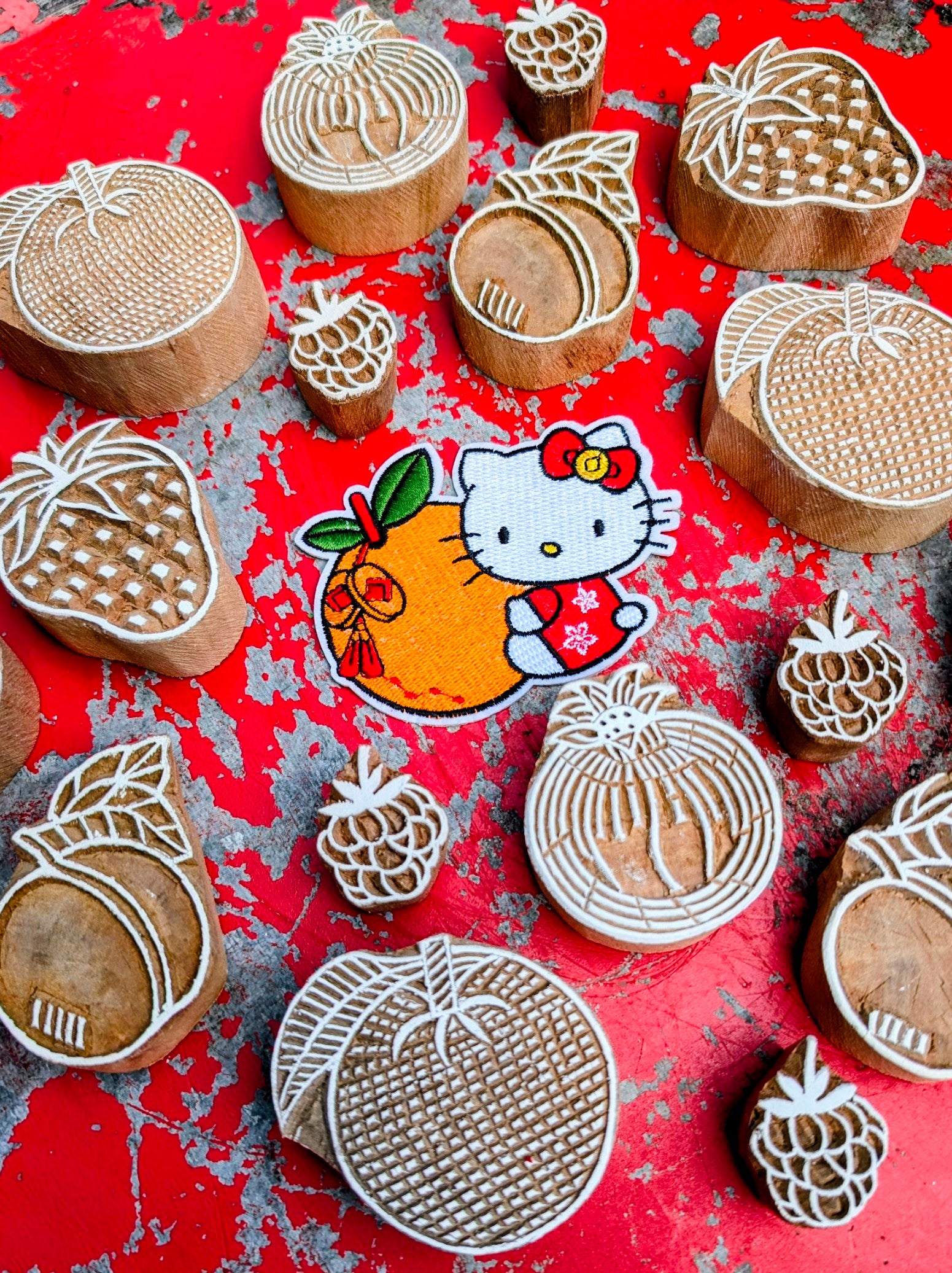 Fruity woodblocks