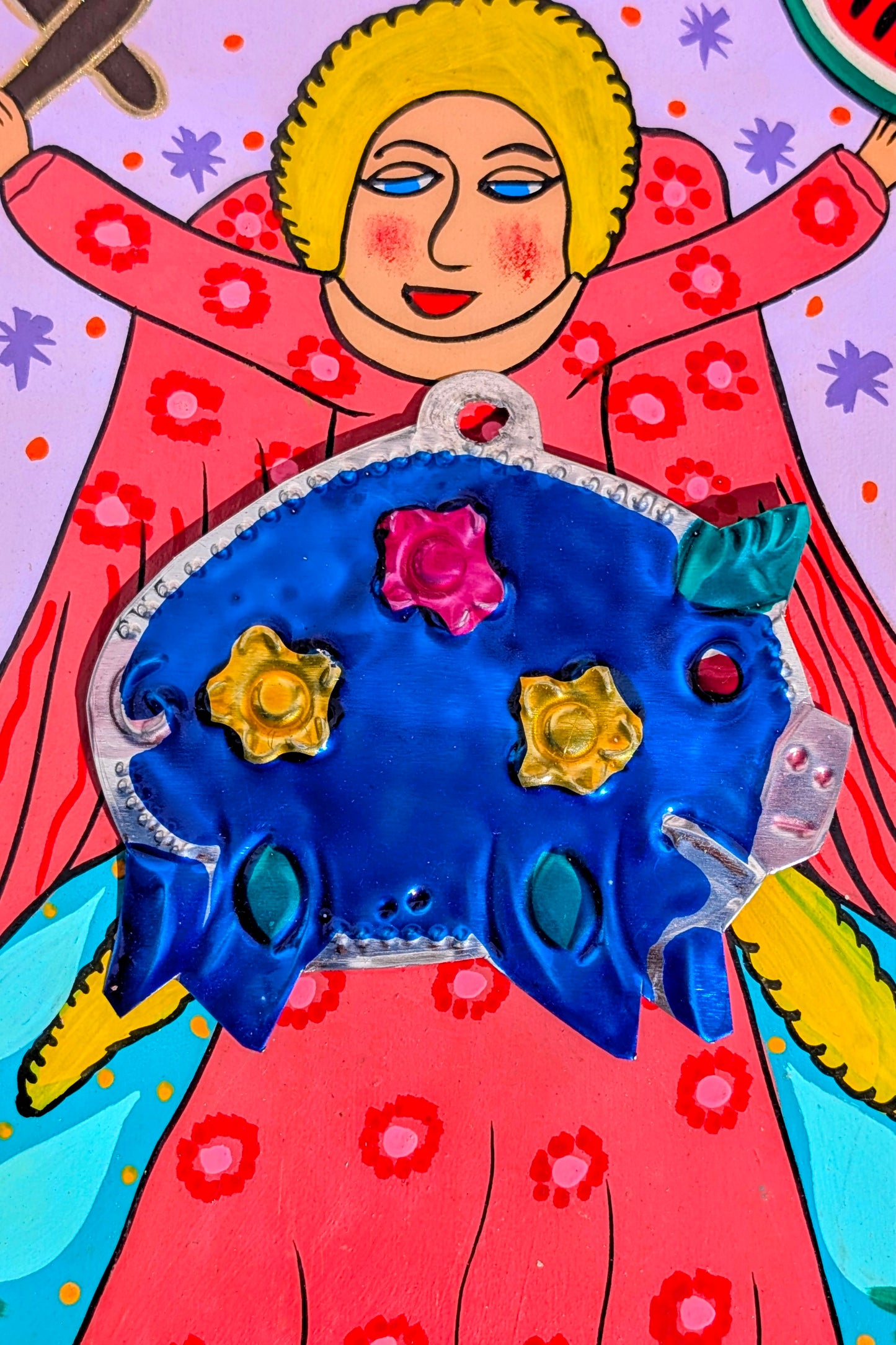 Mexican kitschy milagros