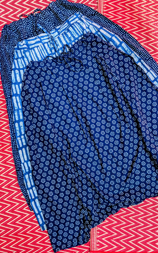 Harem pant - indigo