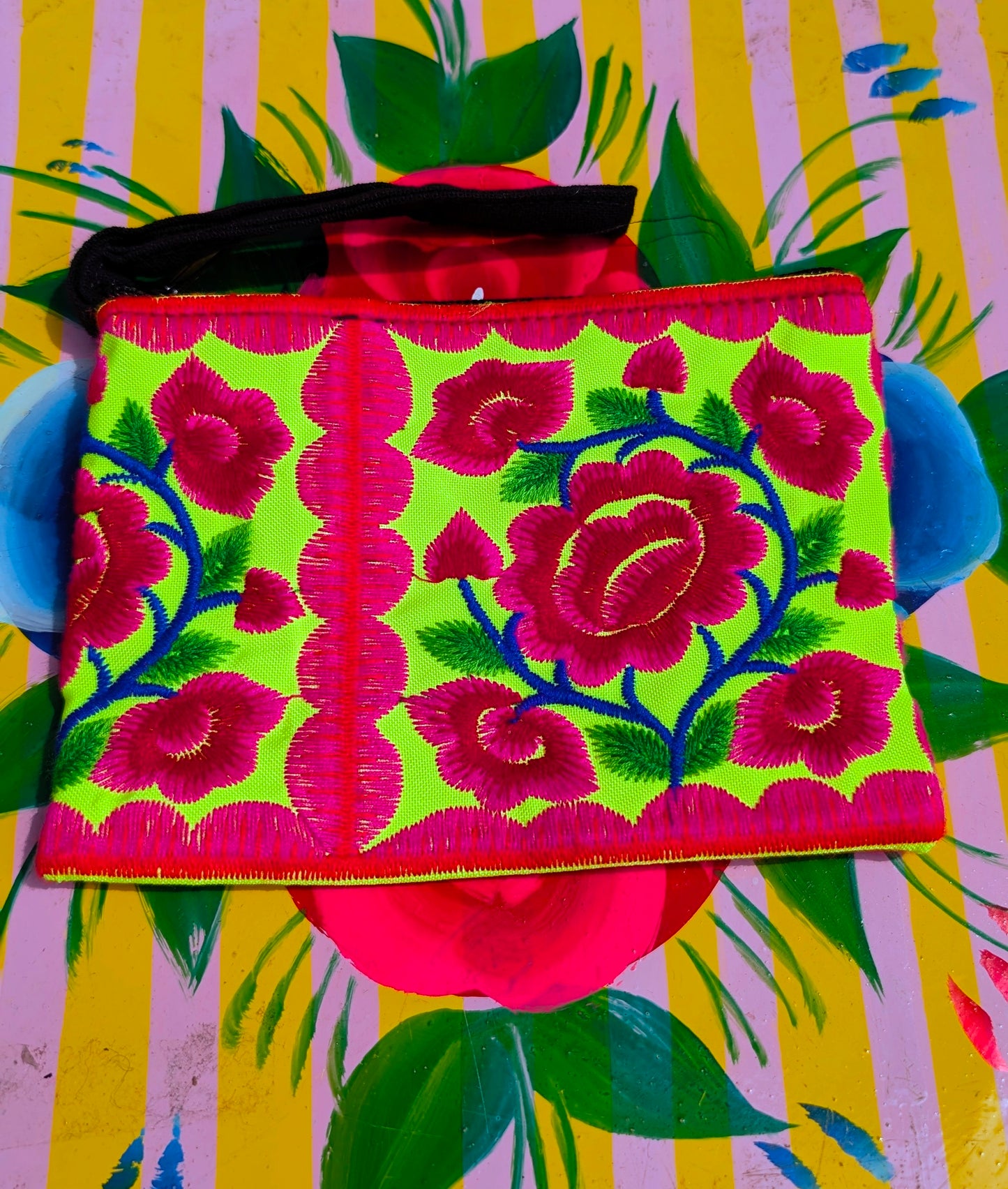 Peony tribal purses