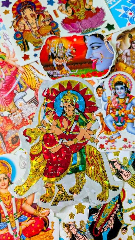Indian god stickers pack
