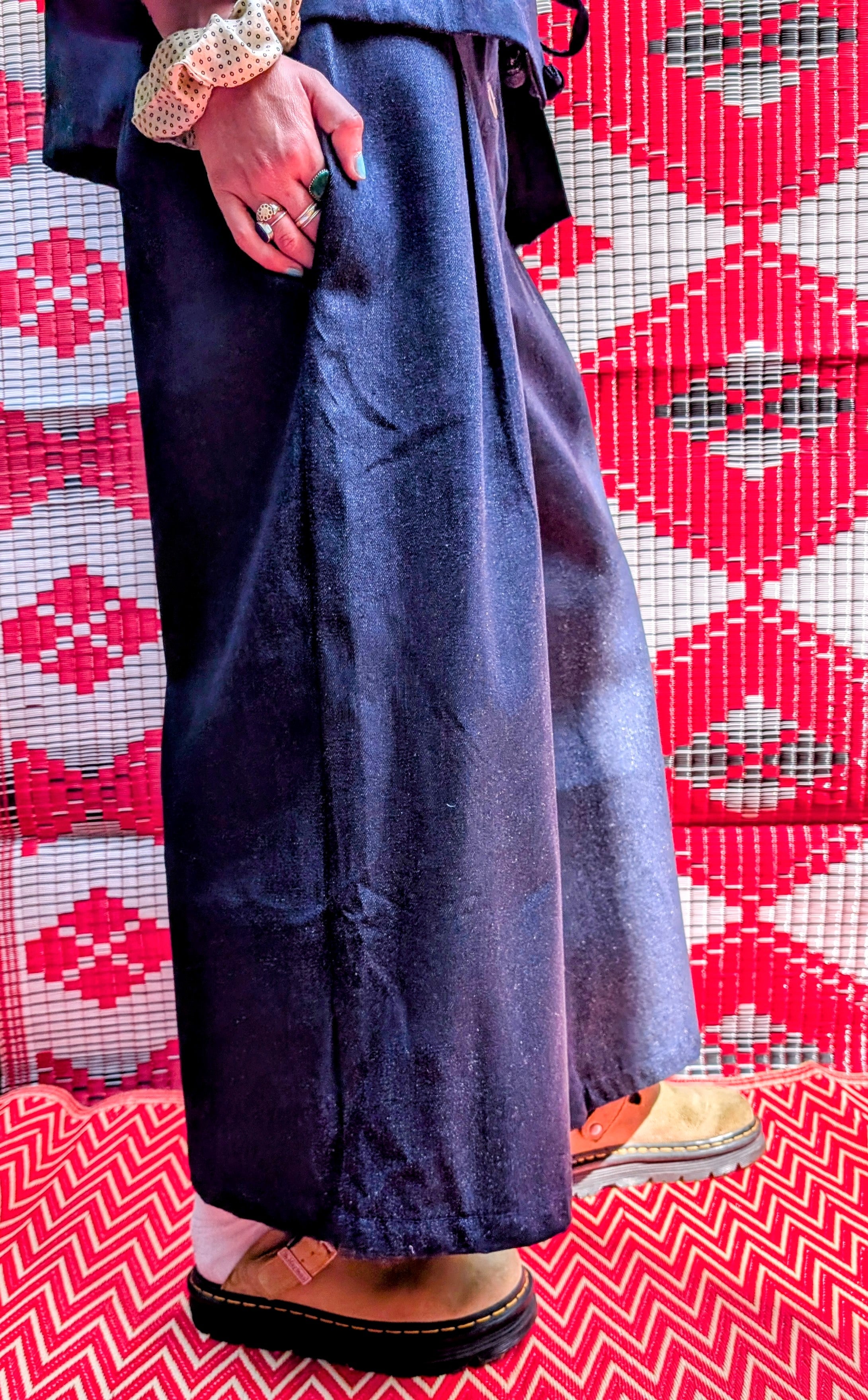 Denim culottes