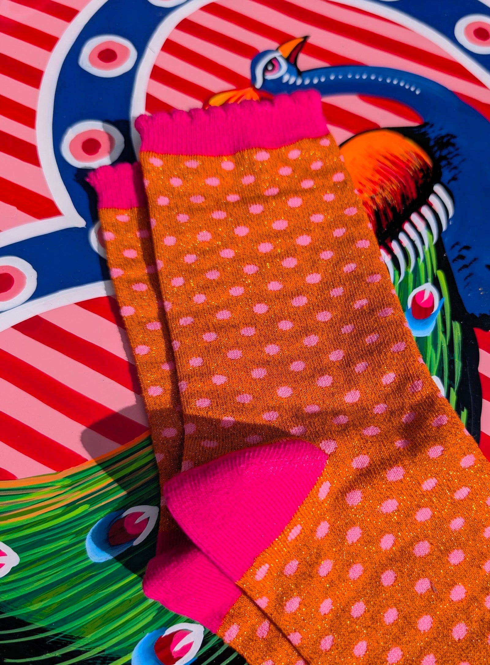 Patterntastic Glitter Socks