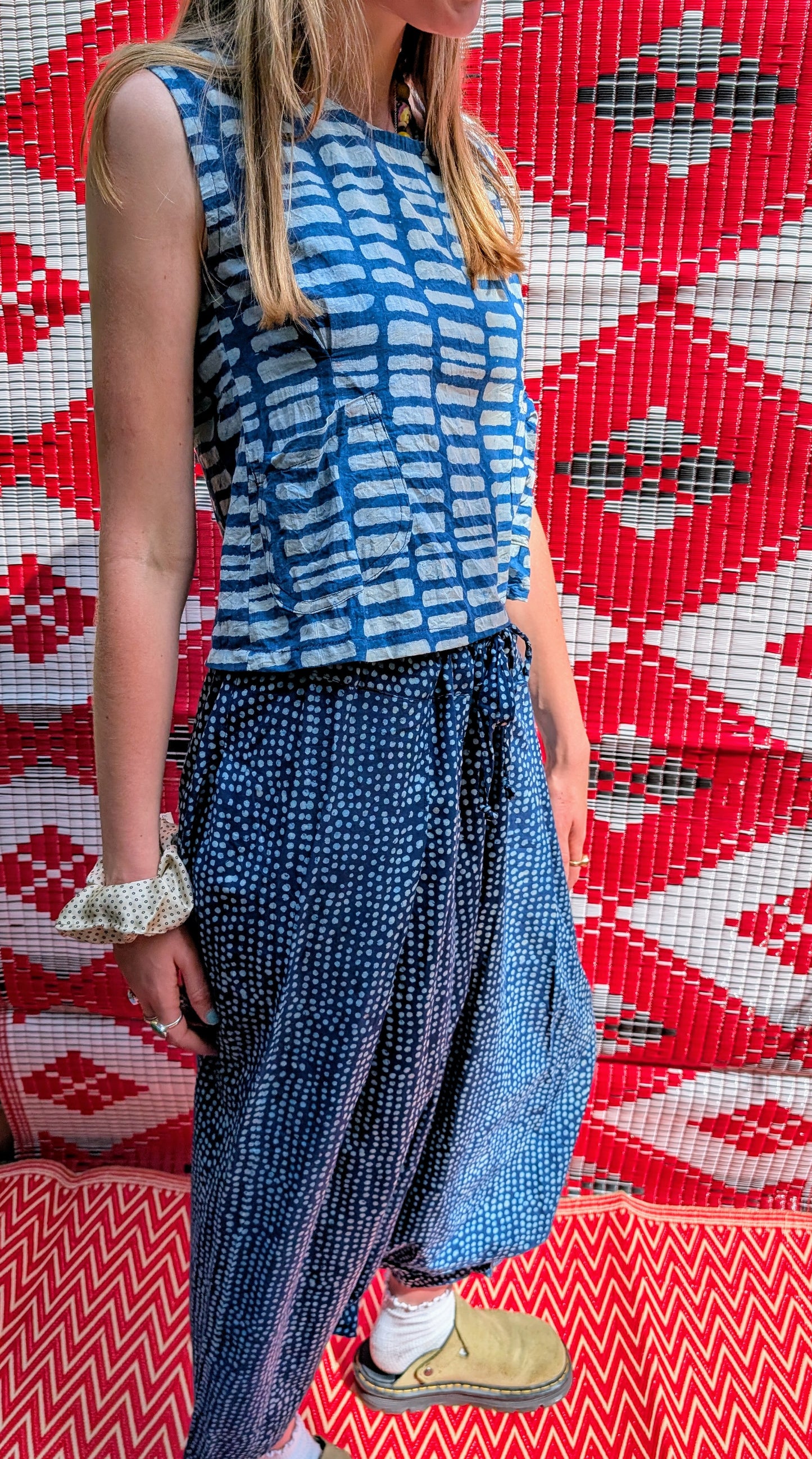 Harem pant - indigo