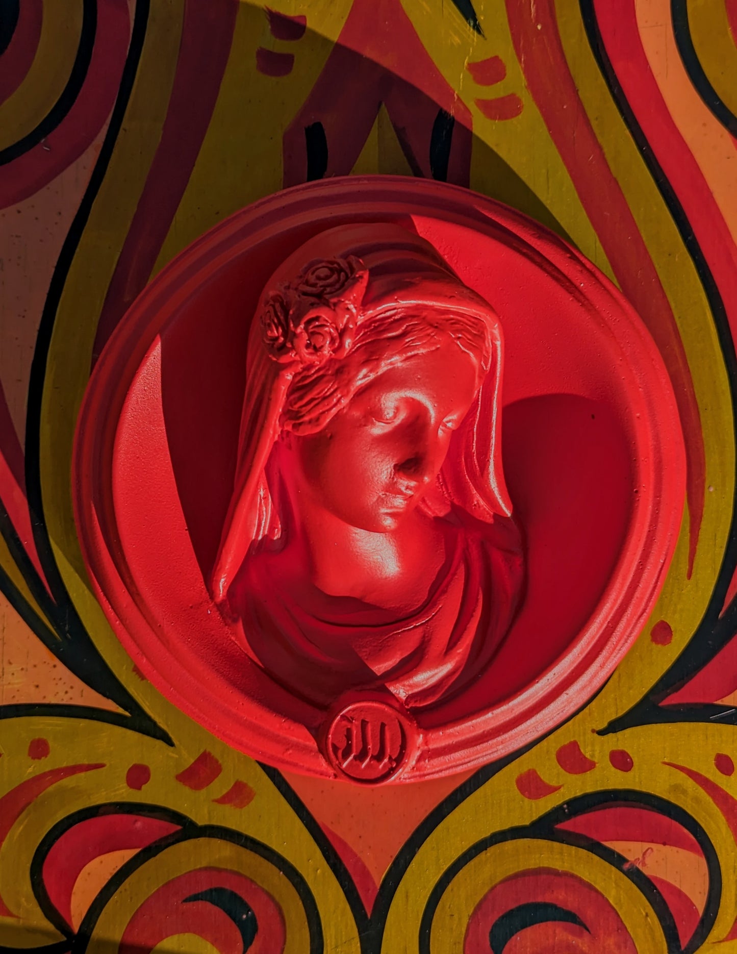 Plaster plaques - Virgin