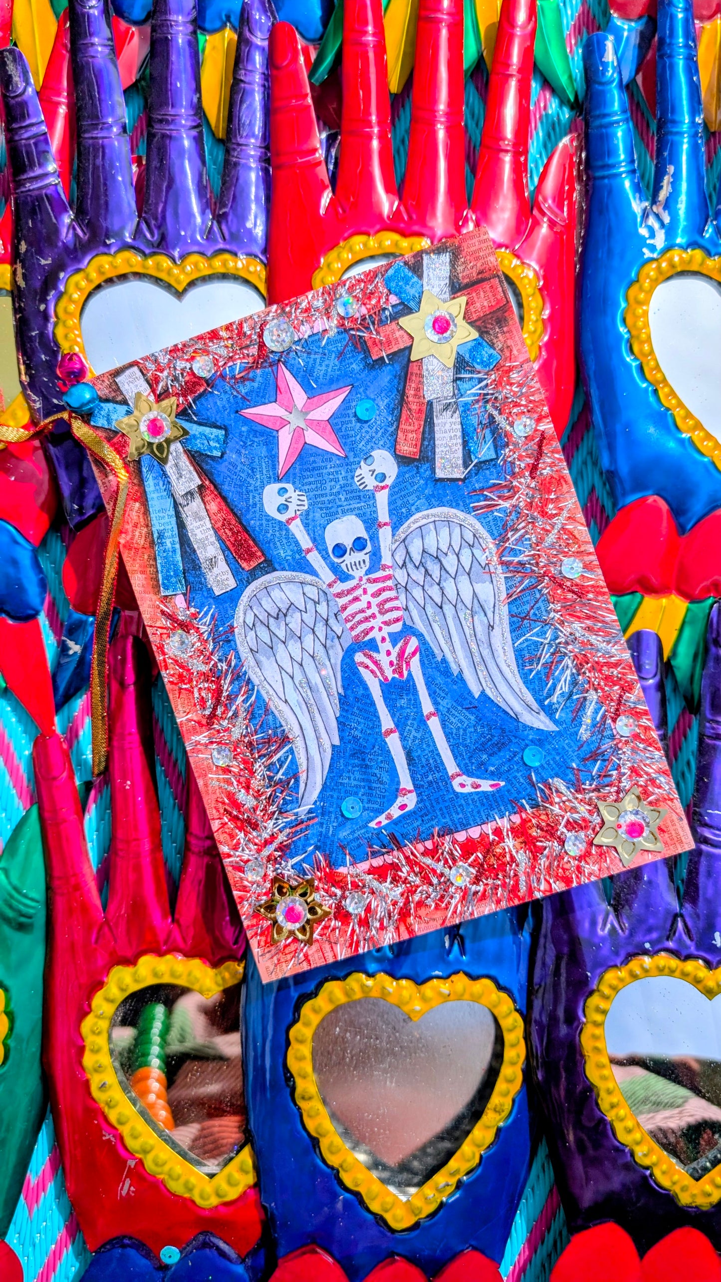 Mexico glittertastic cards