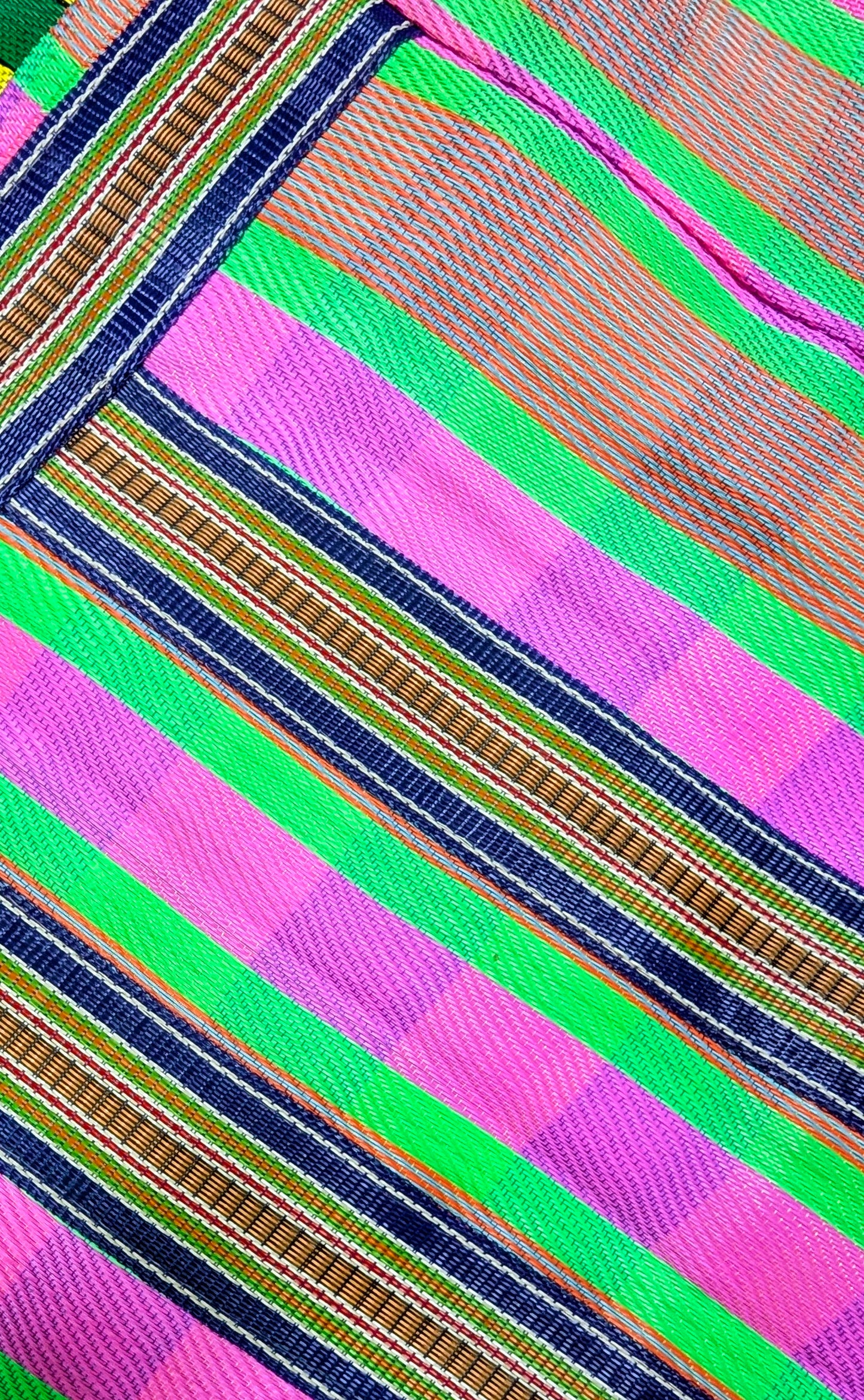 Big stripe market bag