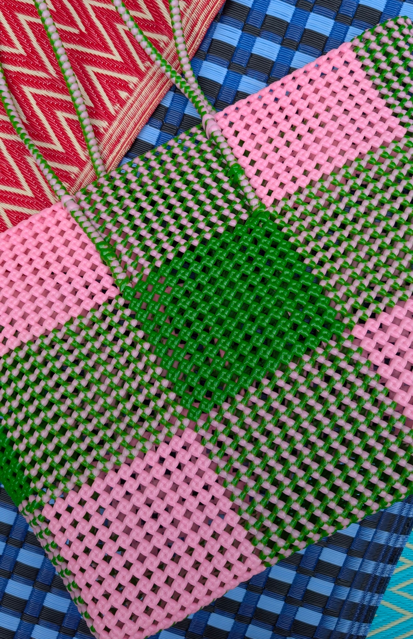 Scoubidou South India shopping basket