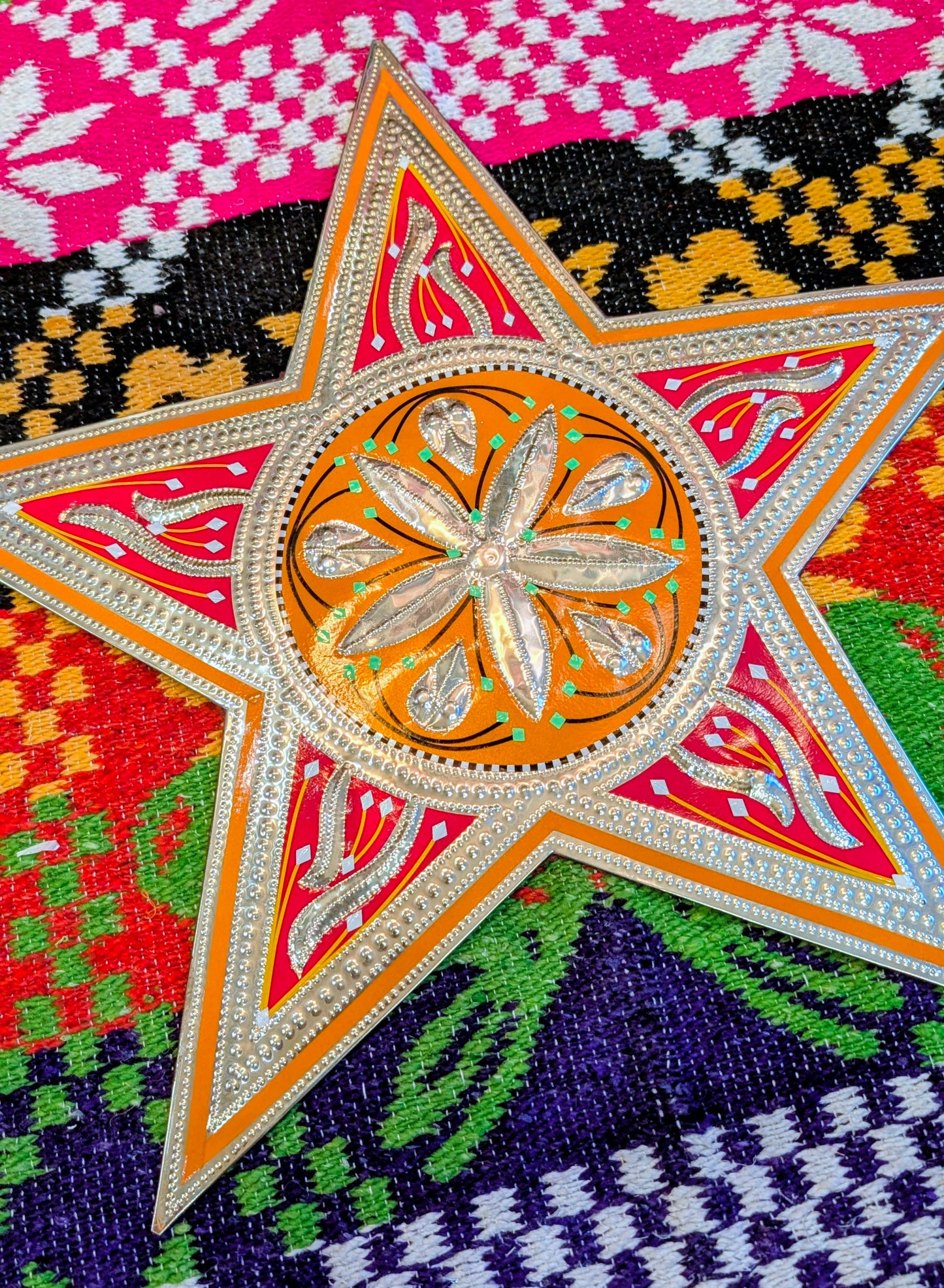 Colour pop silver star