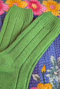 Soft luxe recycled wool socks