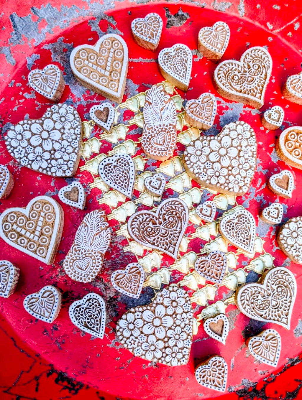 Heart wood blocks