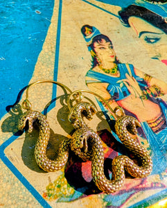 Brass snake collection