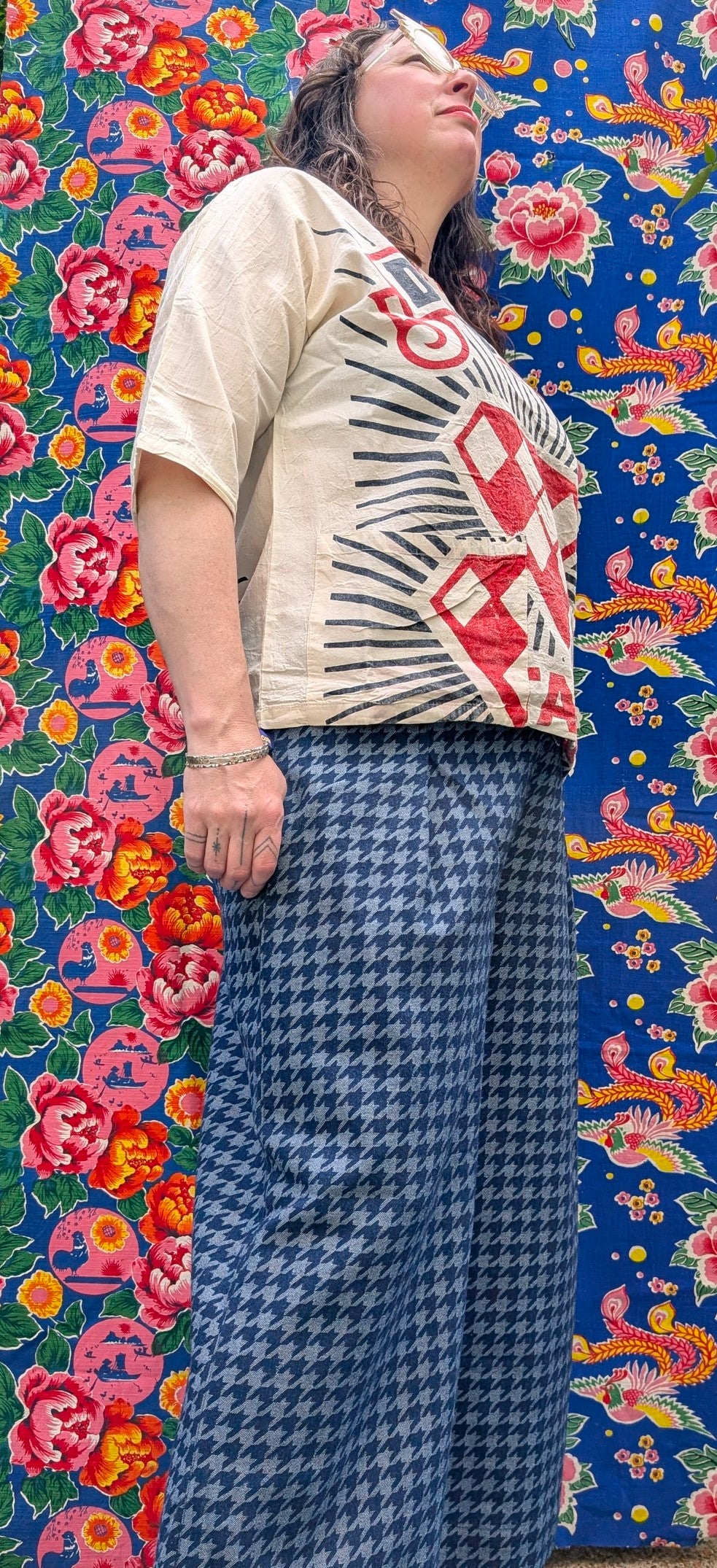Denim culottes