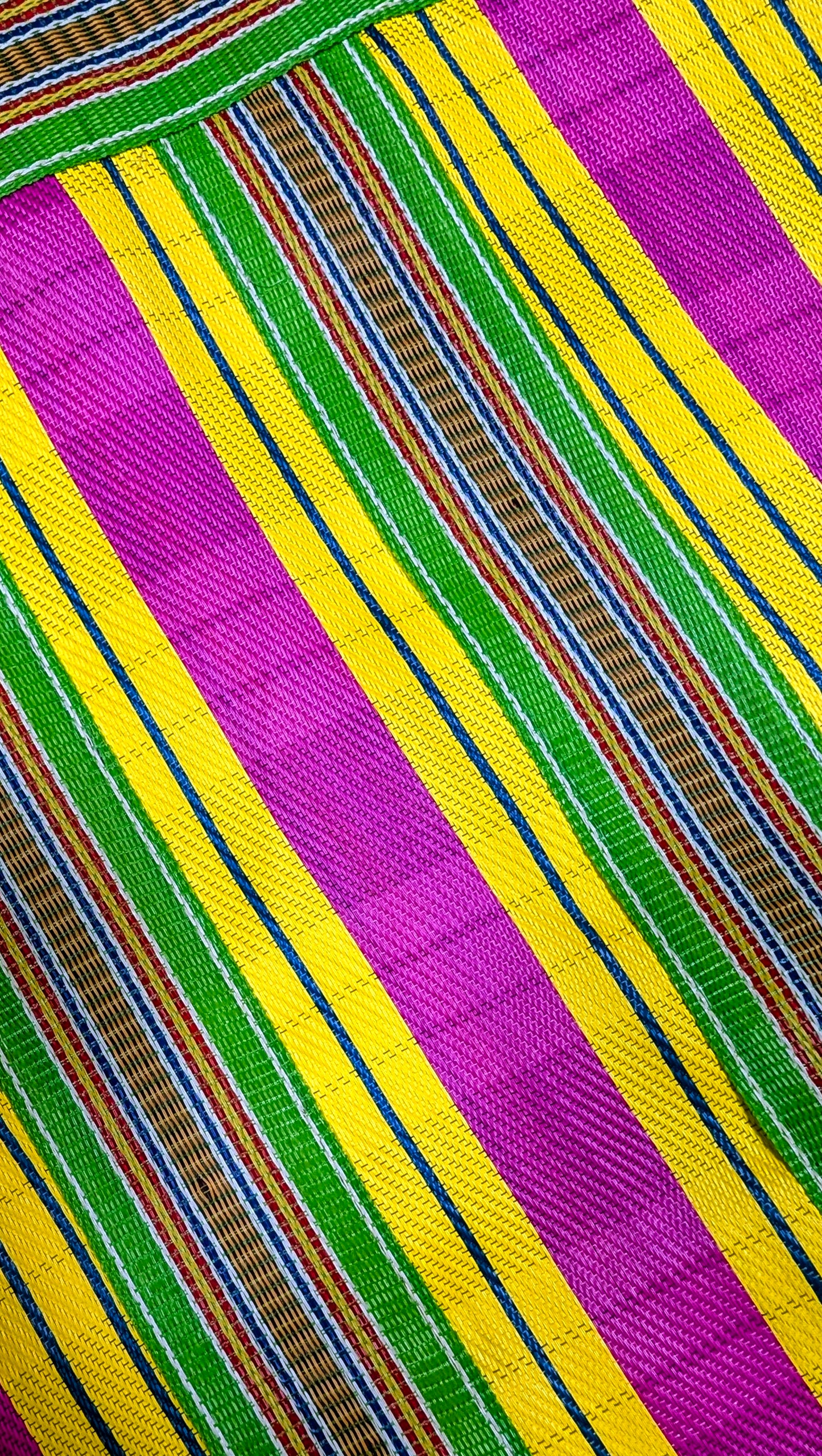 Big stripe market bag