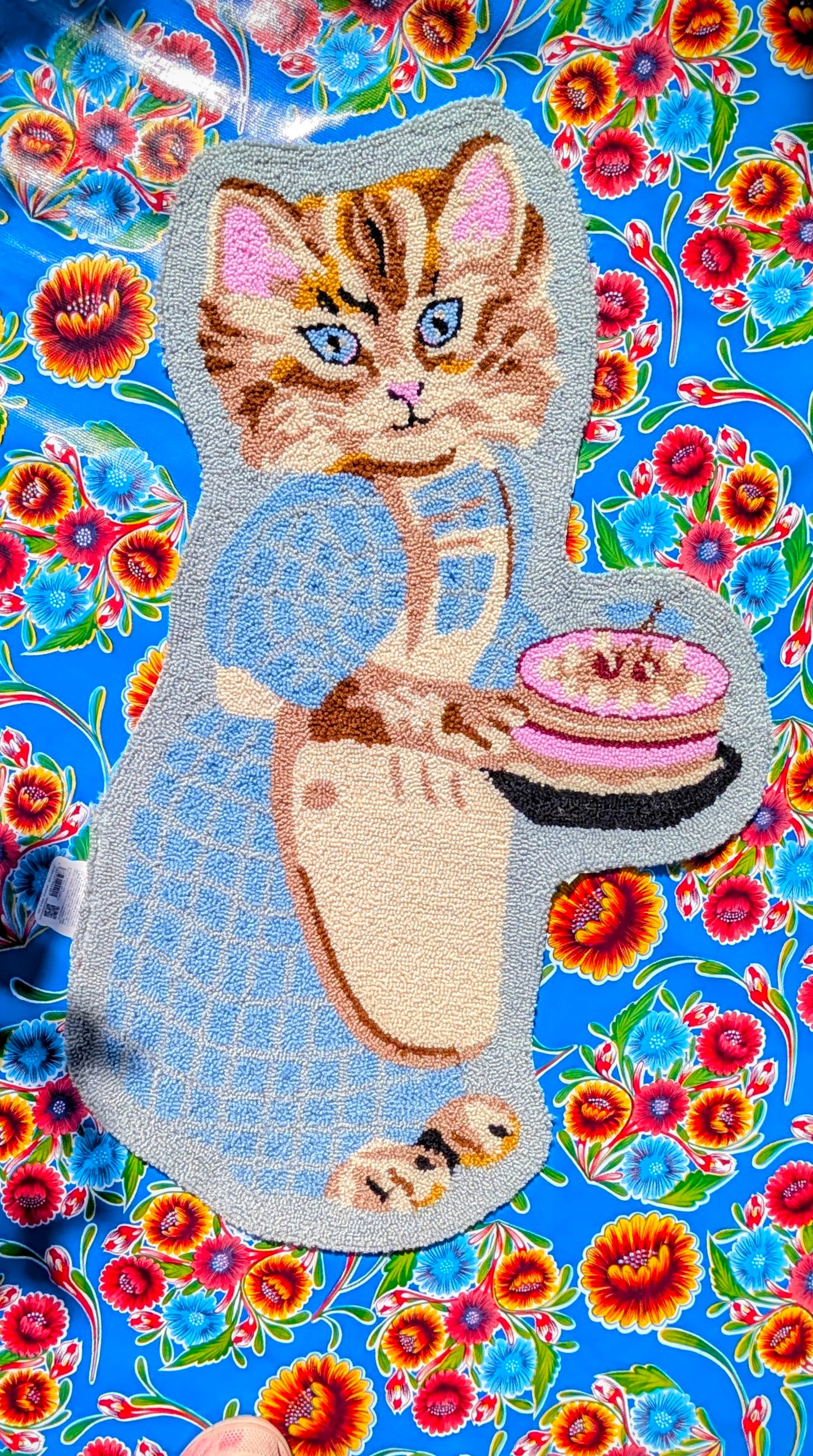 Tufty dressed animal rugs