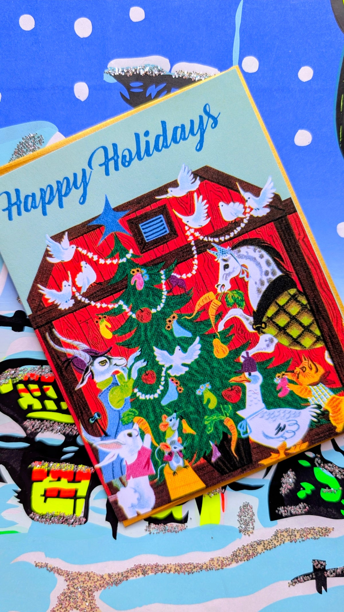 Little Golden Book Christmas cards