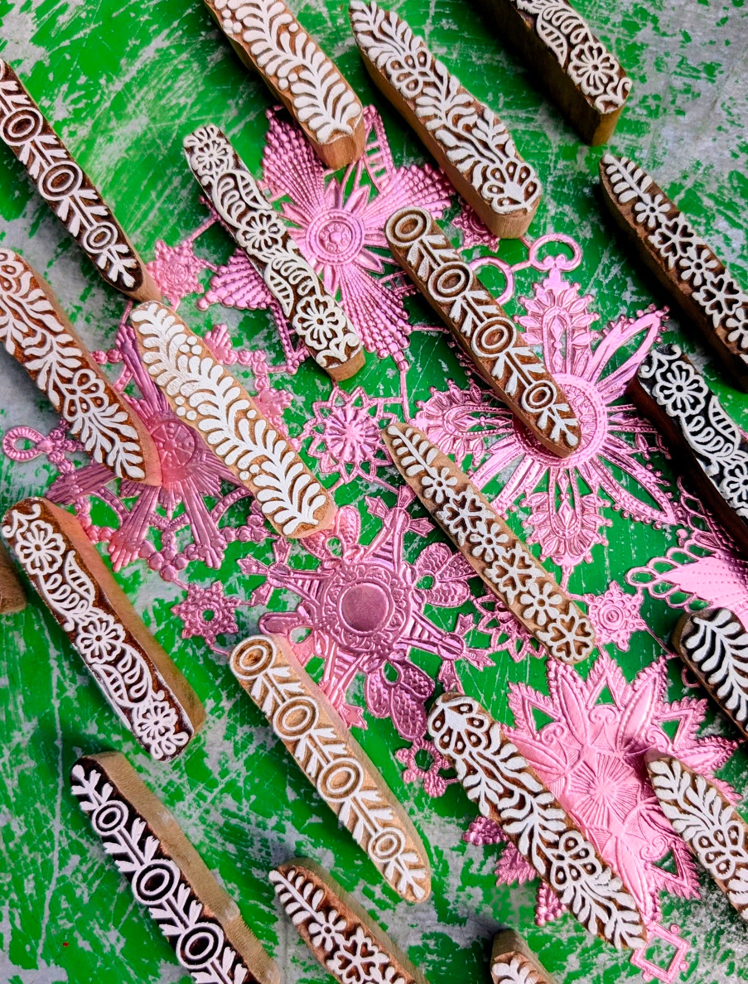 Border woodblocks