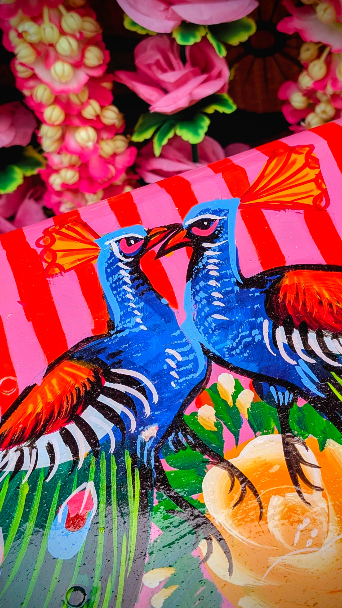 Pakistani Truck art recycled trunk