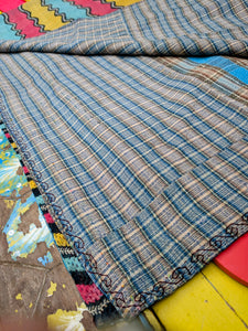 Floral graphic Kantha quilts - No 9