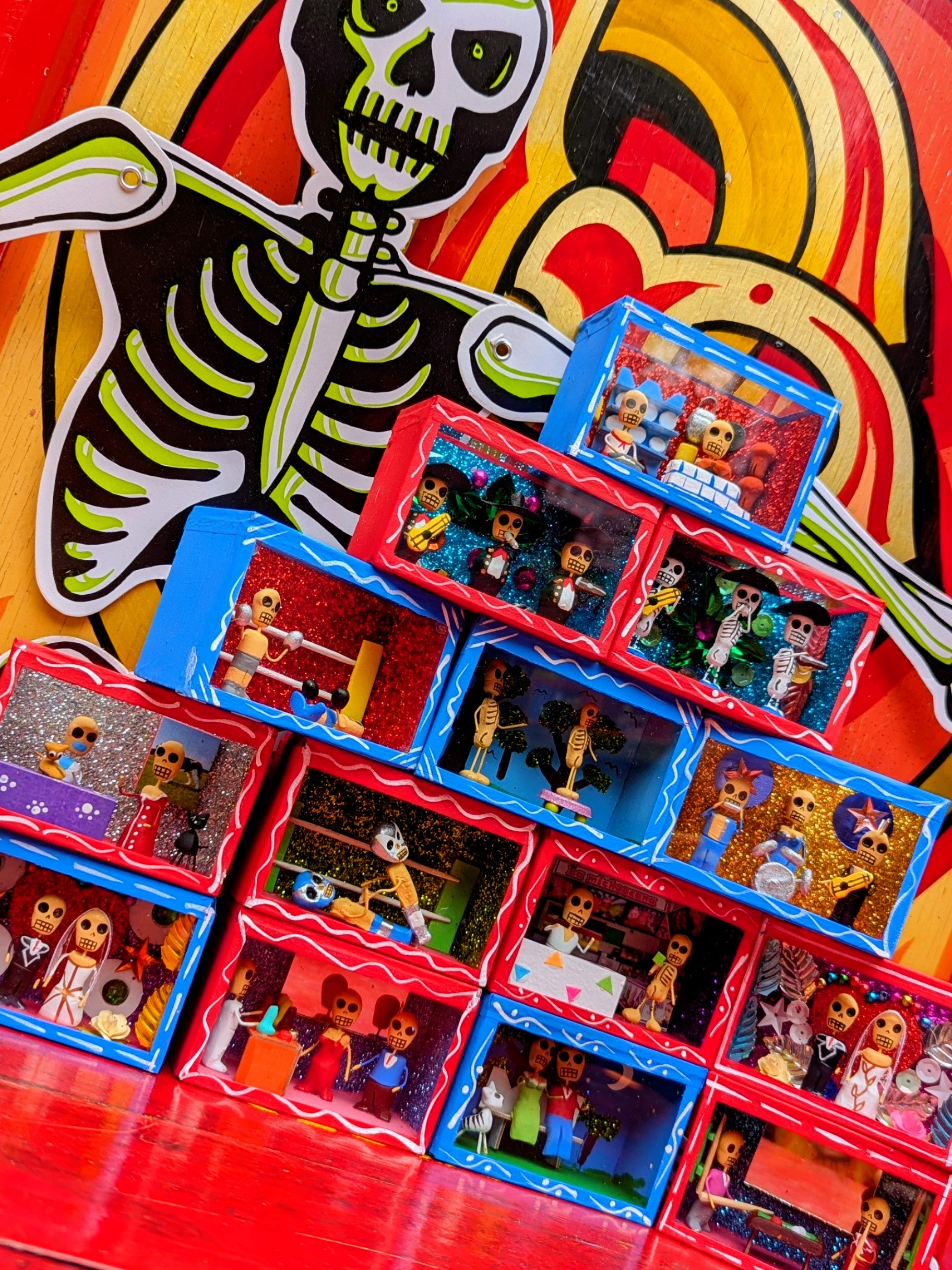 Skeleton Nicho boxes