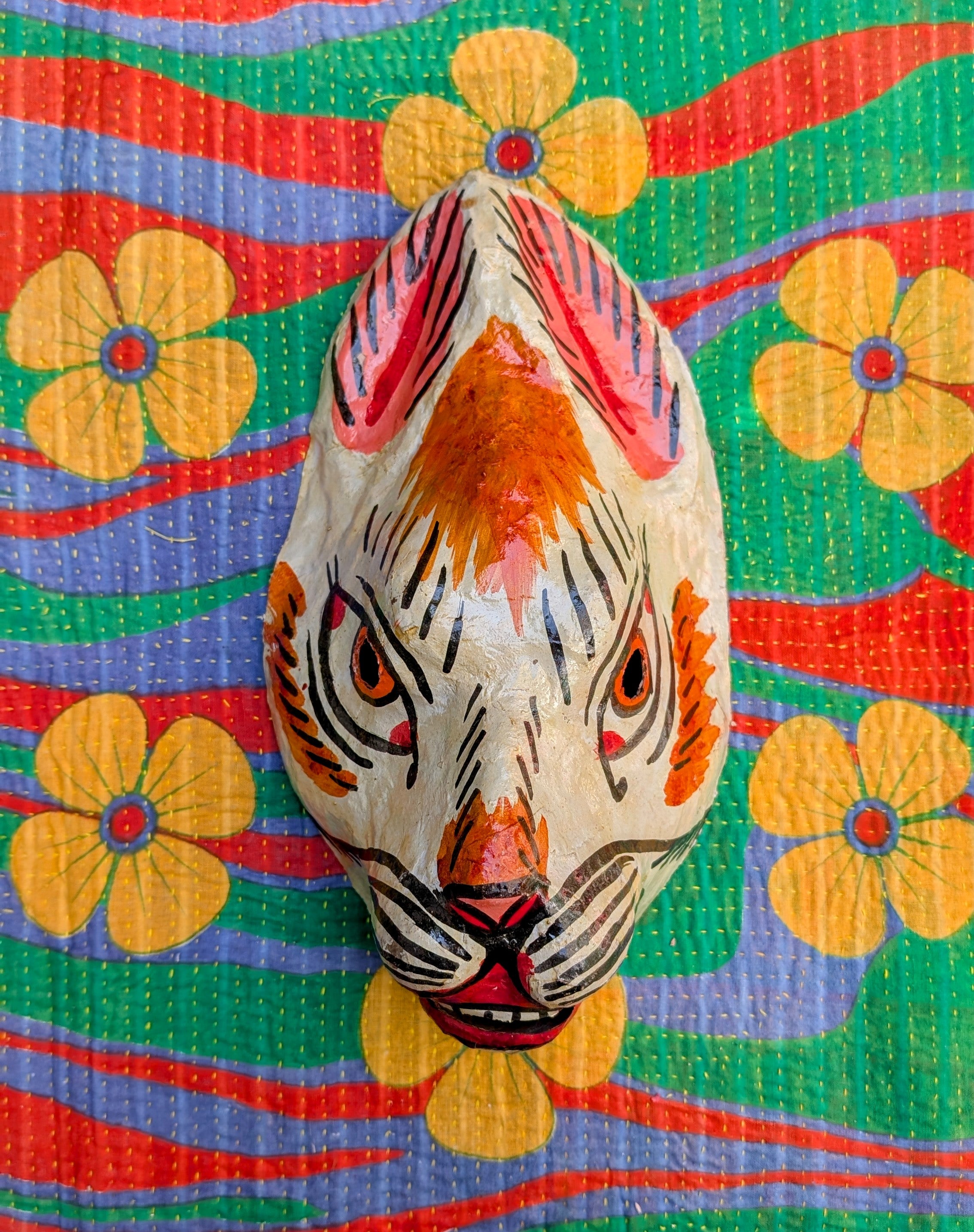 Indian paper mache masks