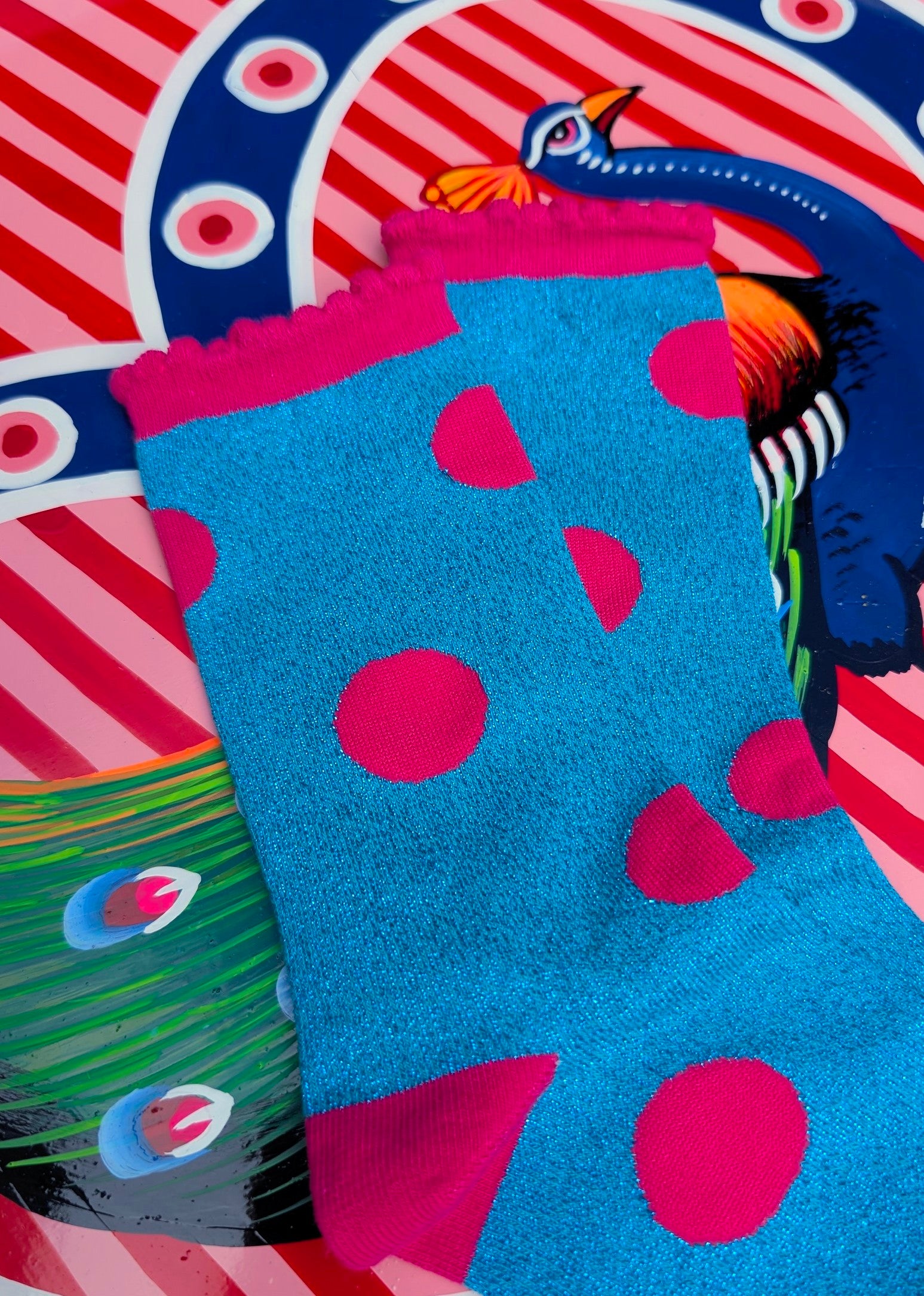 Patterntastic Glitter Socks