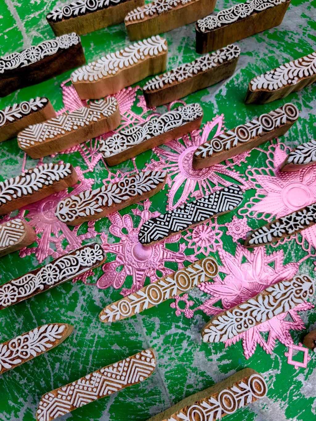 Border woodblocks