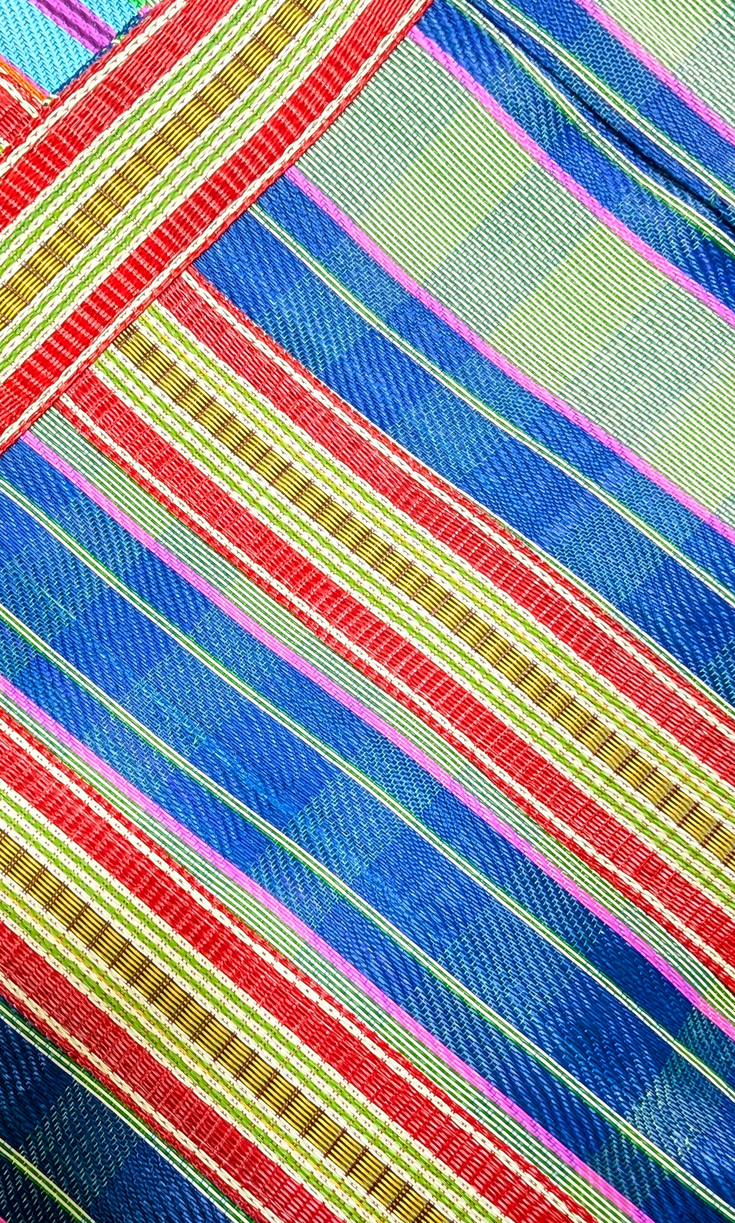 Big stripe market bag