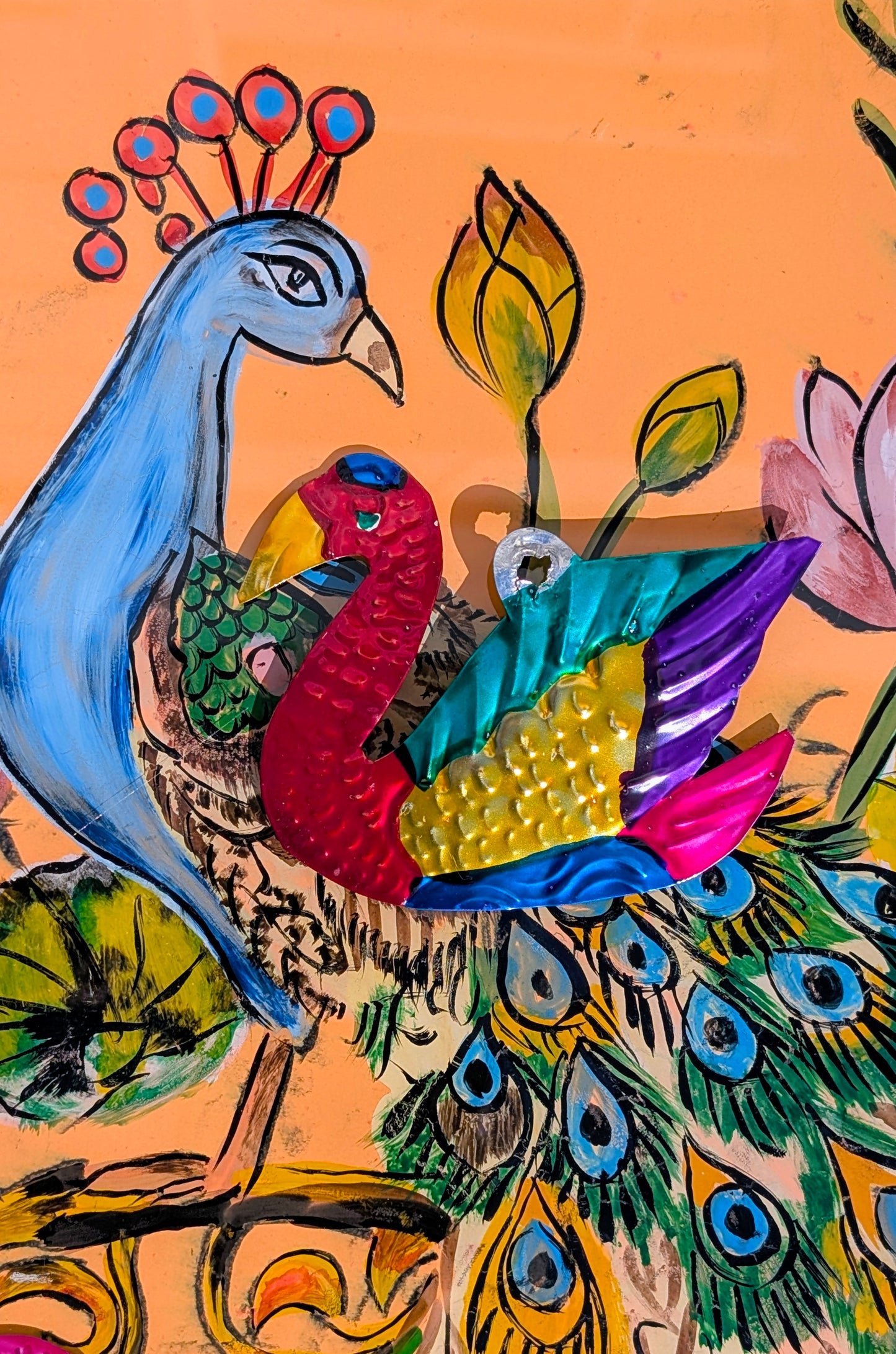 Tin bird milagros