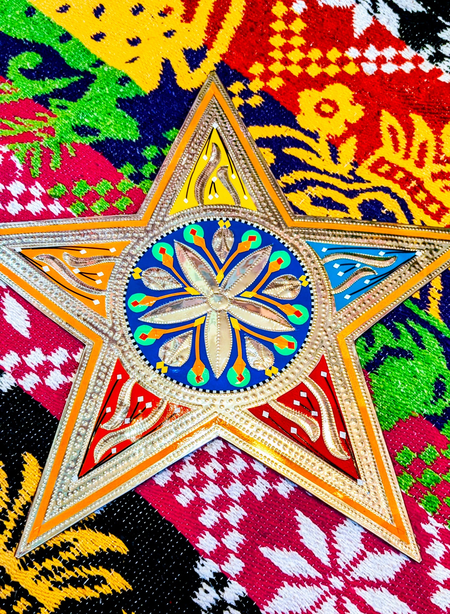 Colour pop silver star