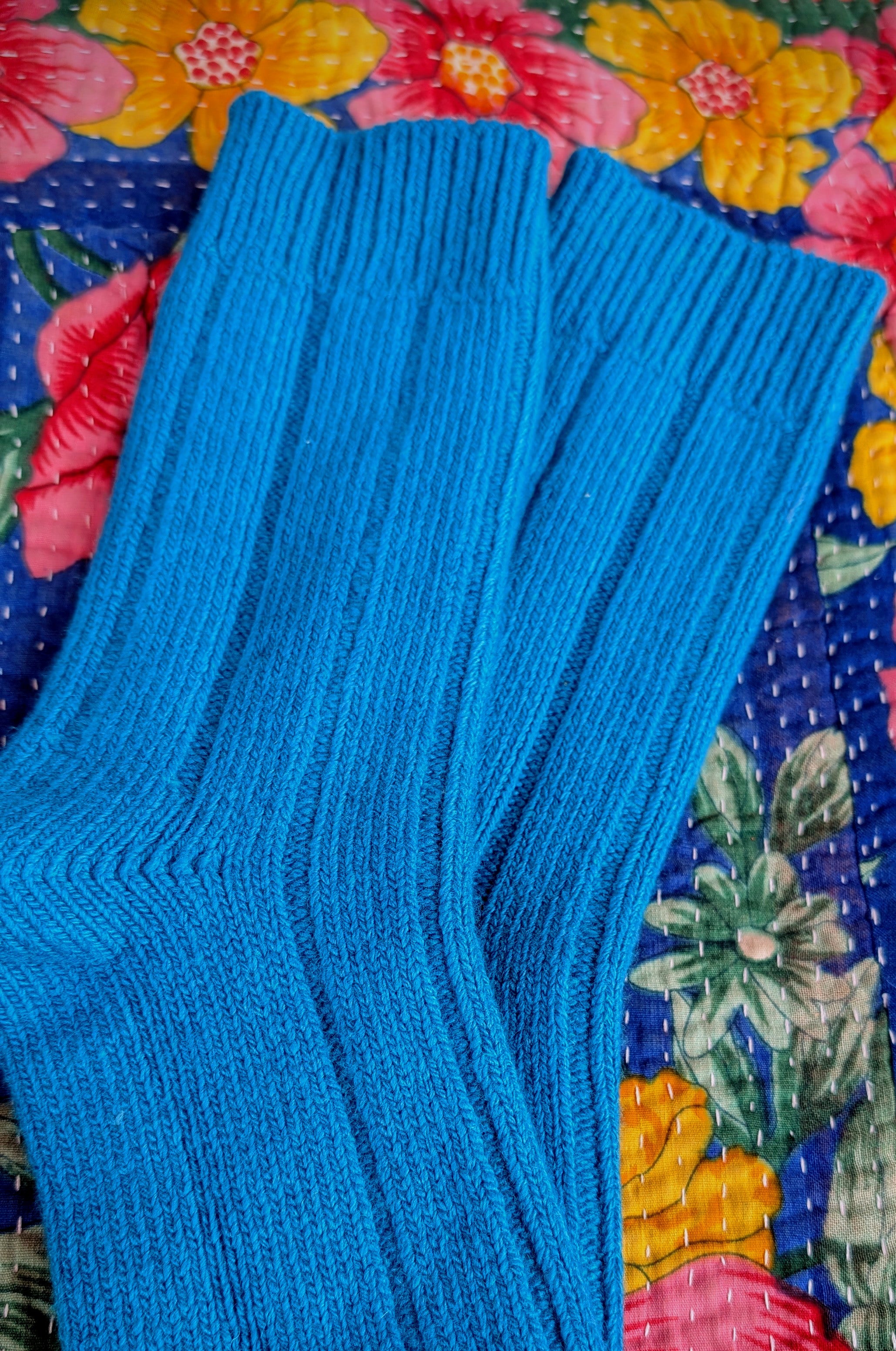 Soft luxe recycled wool socks