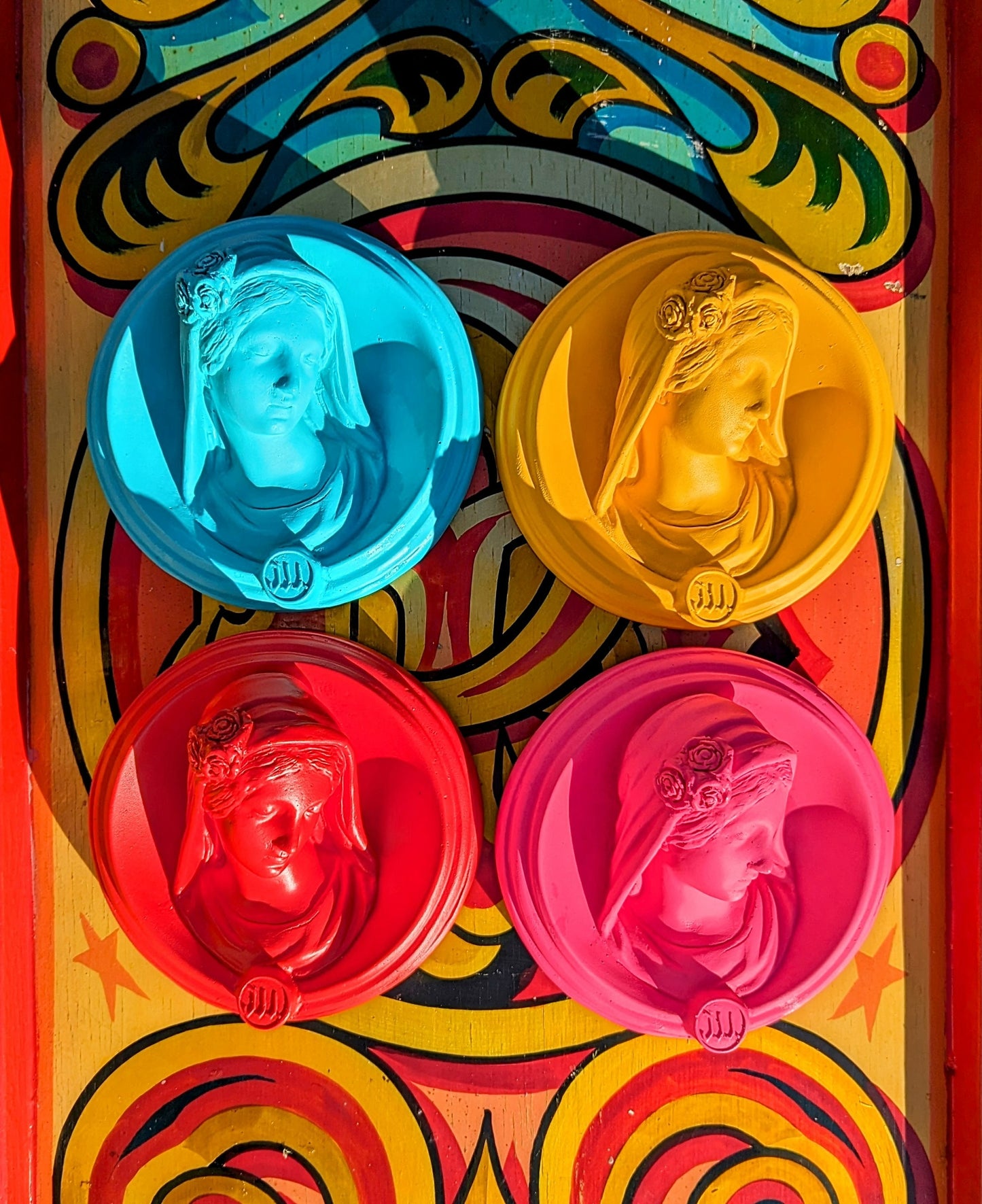 Plaster plaques - Virgin