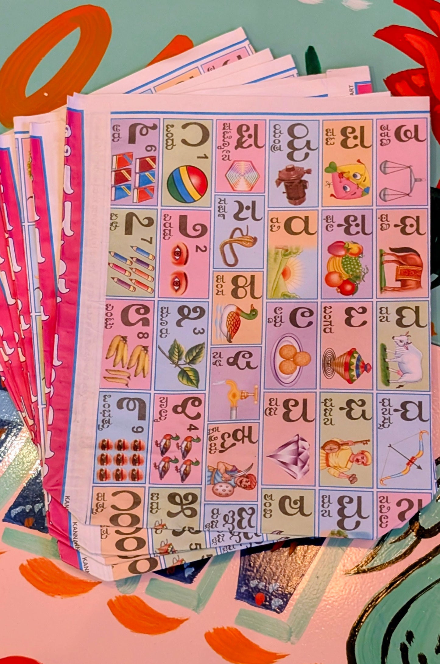 Indian poster party bags