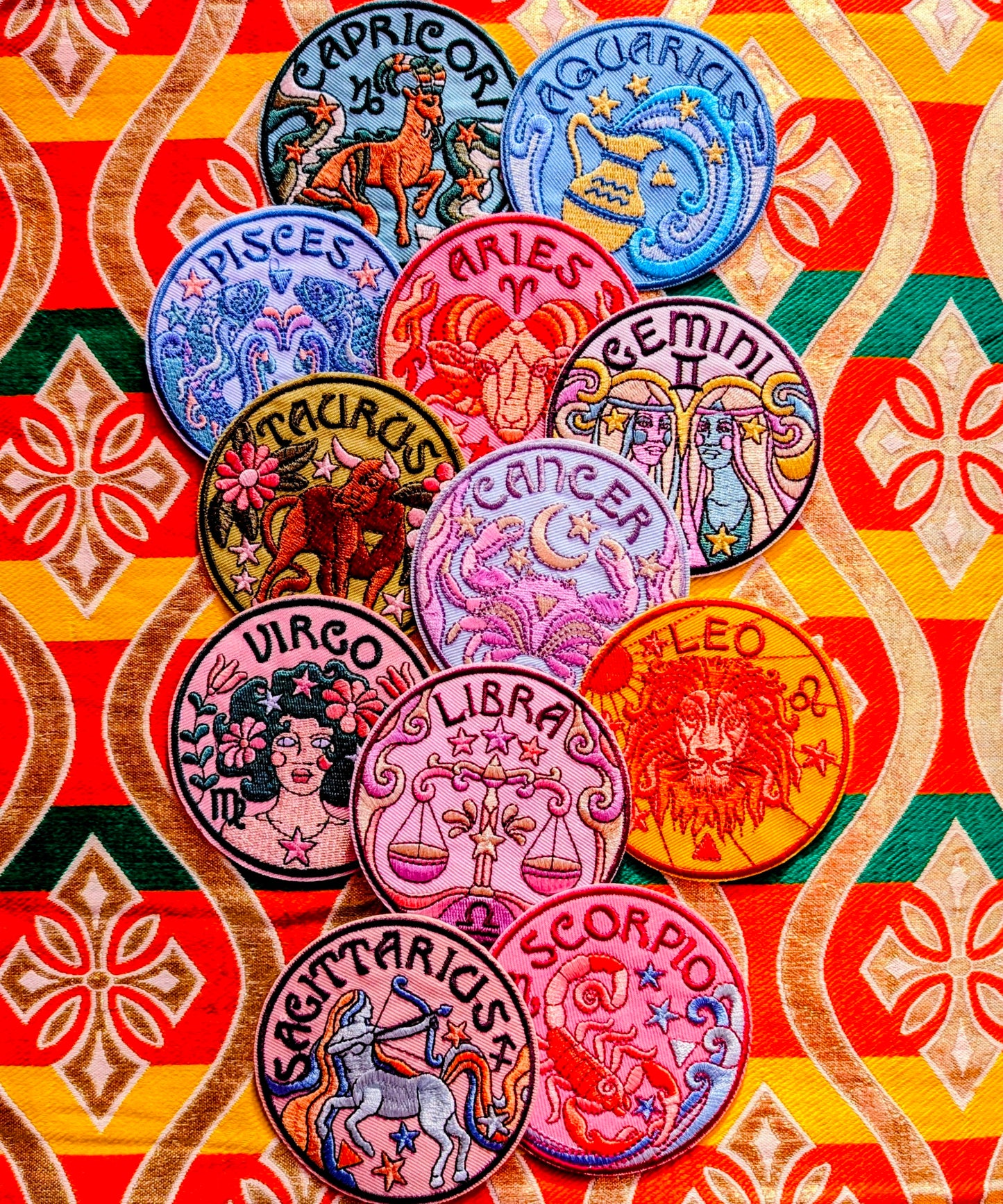 Heavenly horoscope patches