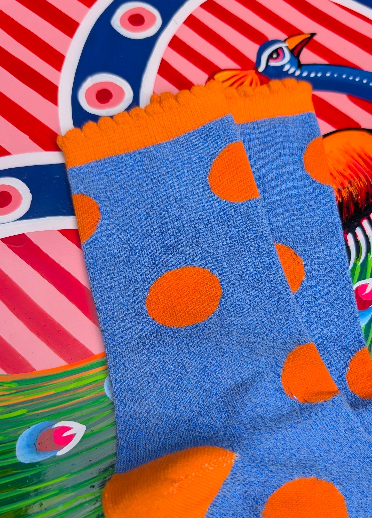 Patterntastic Glitter Socks