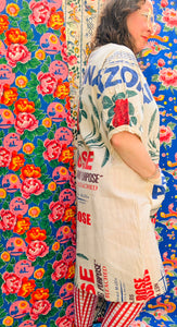 Punchy packaging dress
