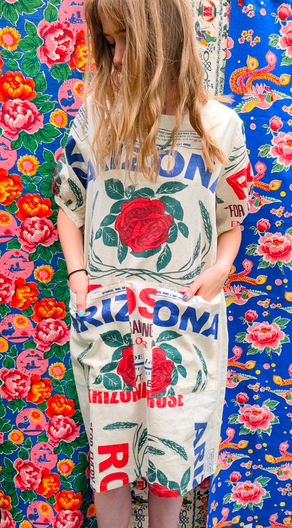 Punchy packaging dress