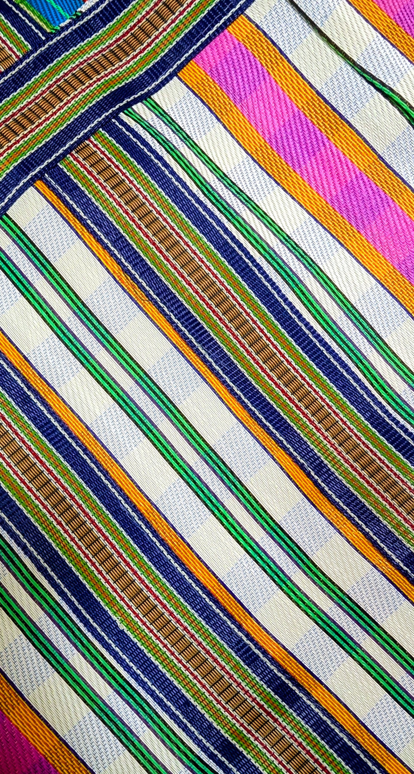 Big stripe market bag