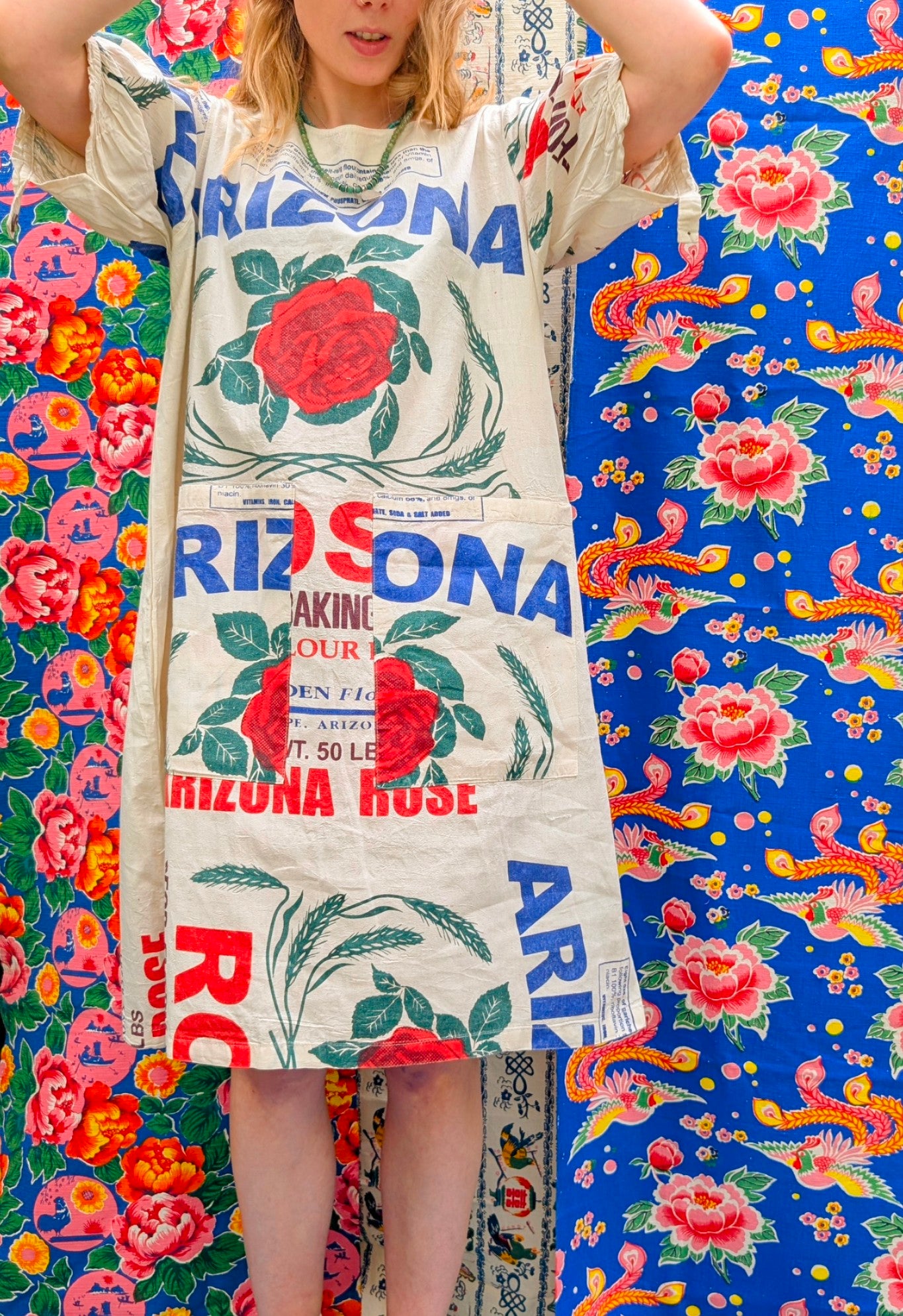 Punchy packaging dress