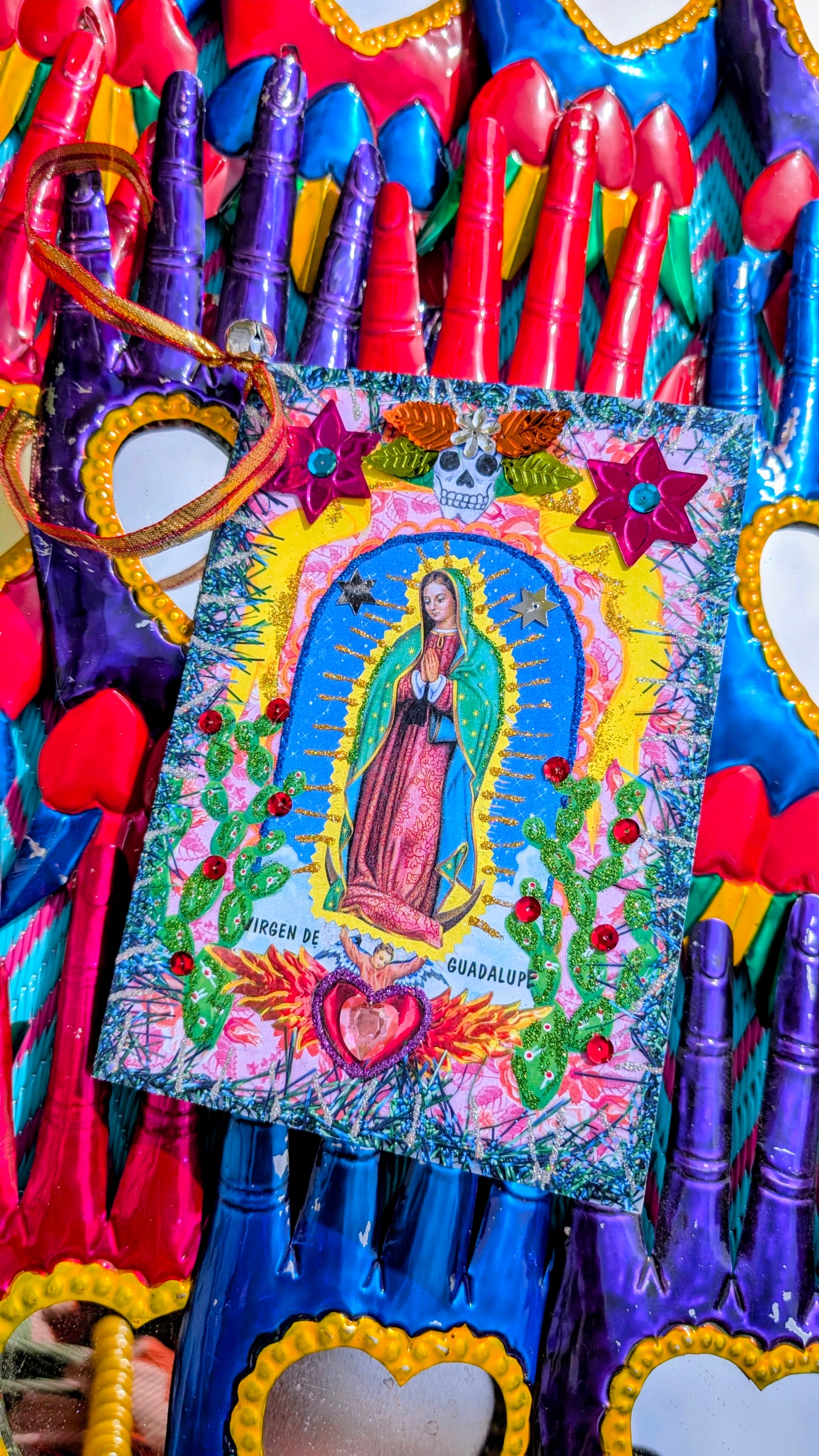 Mexico glittertastic cards