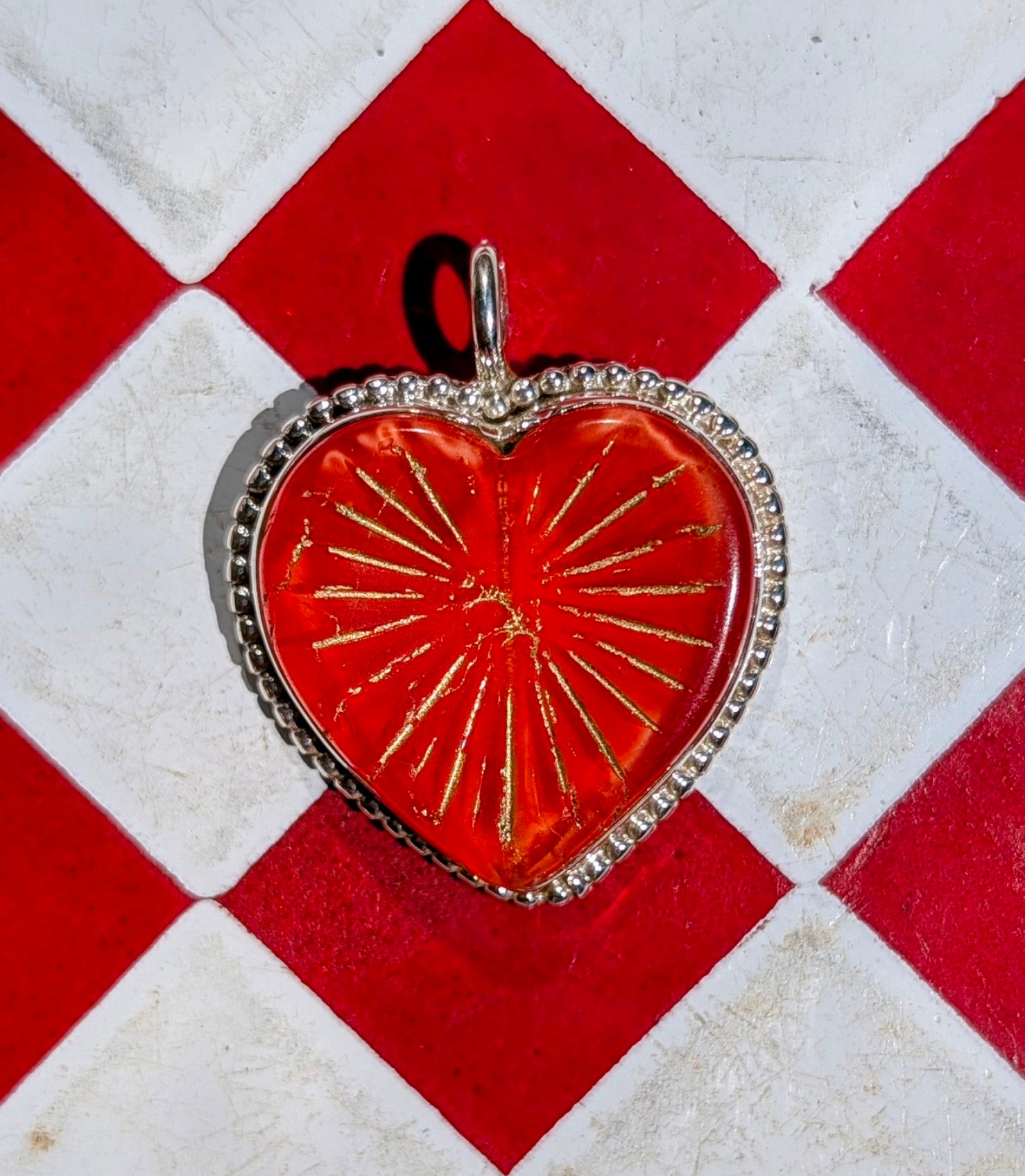 Heart stopping heart pendants