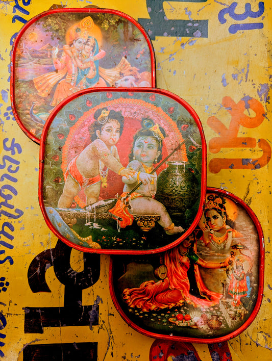 Vintage indian tins - Rasraj