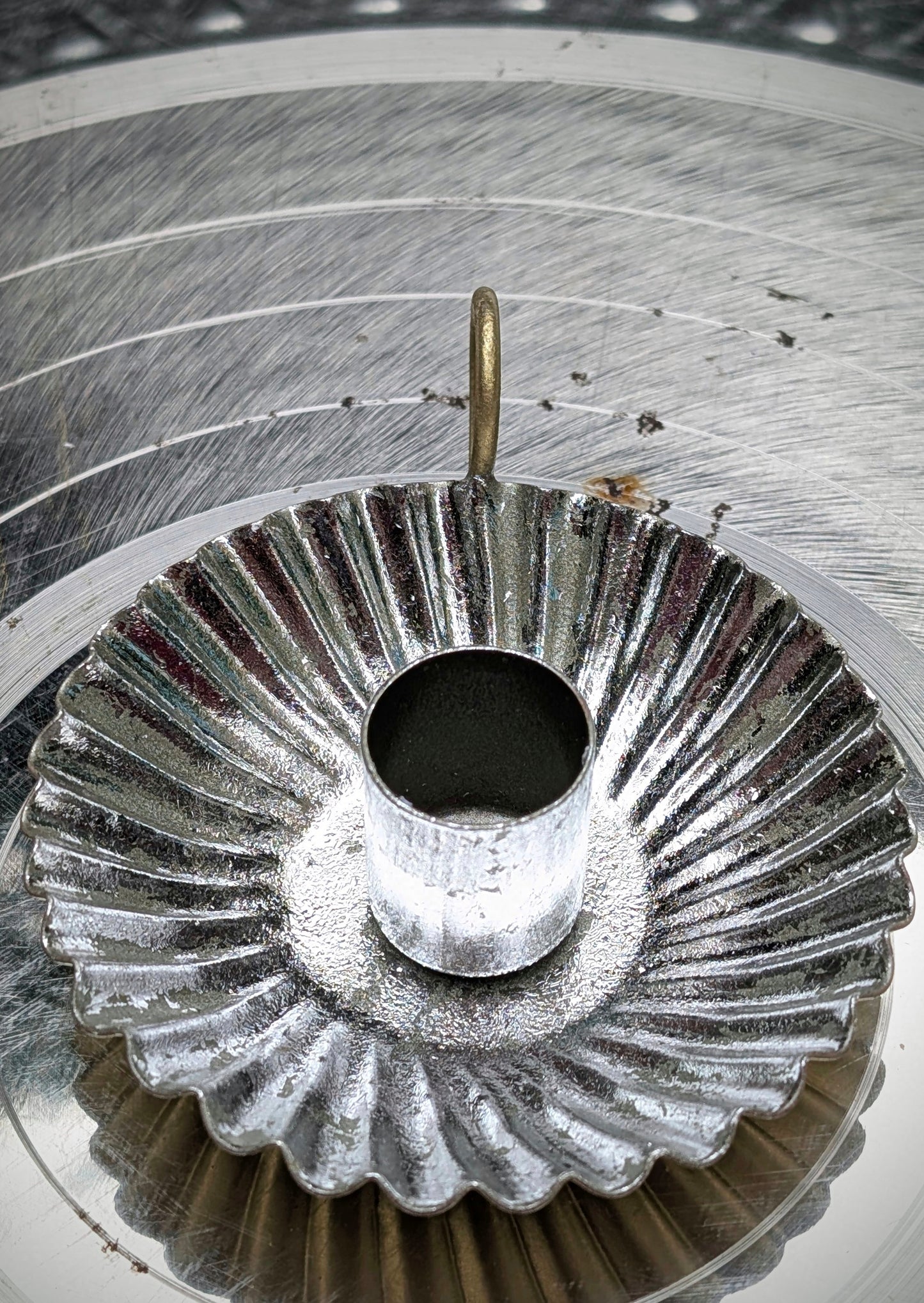 Foiled and fancy candle holders