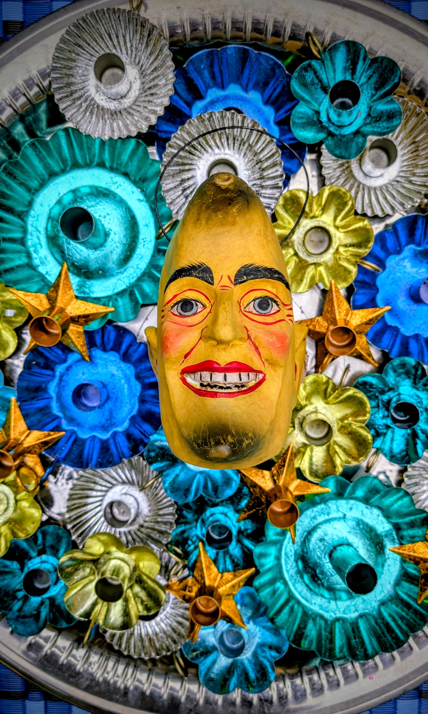 Foiled and fancy candle holders