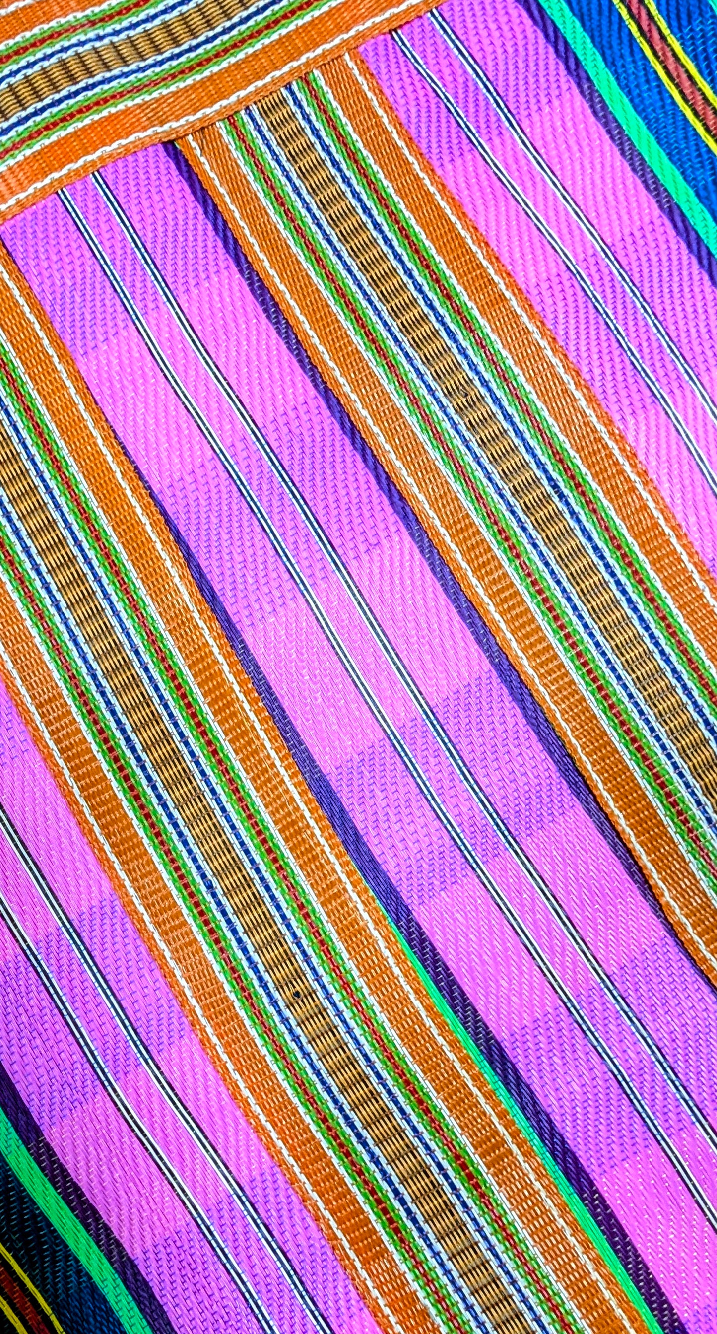 Big stripe market bag