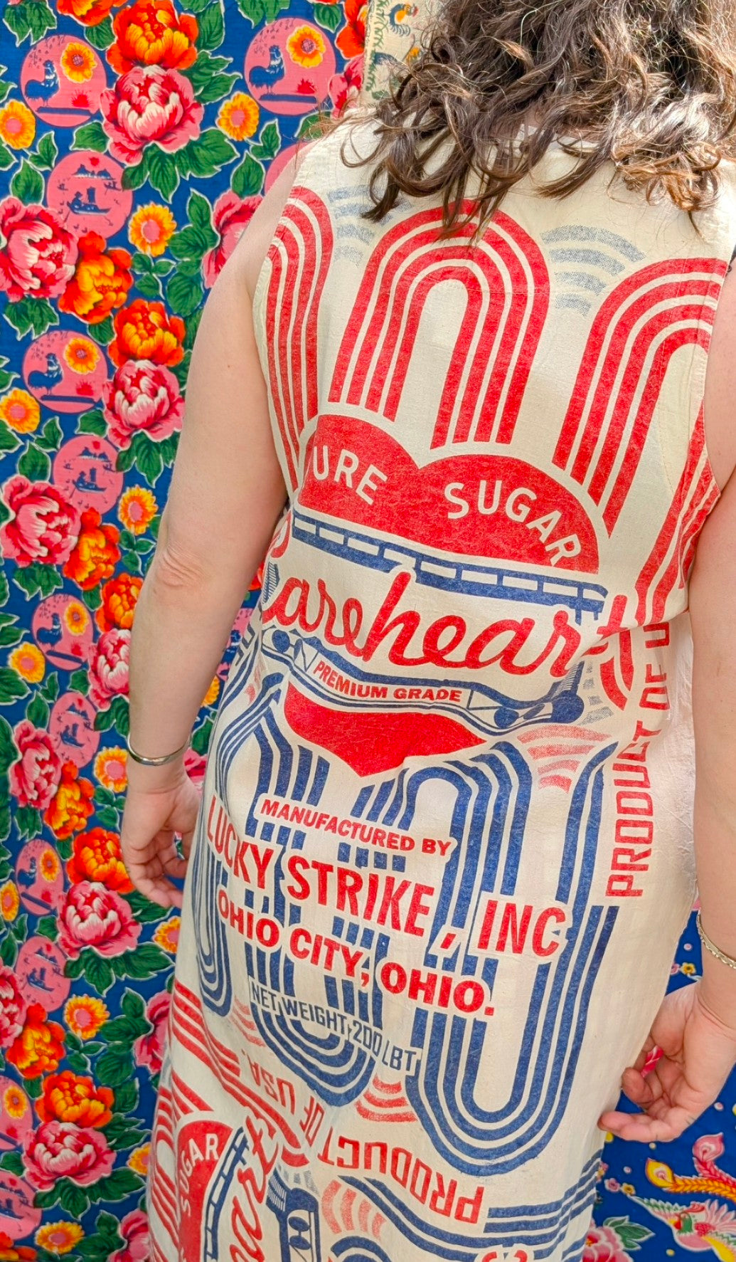 Punchy packaging sleeveless dress